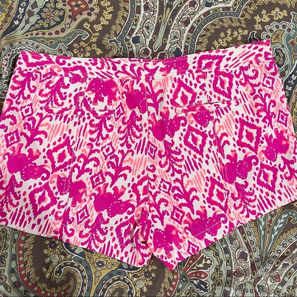 πLilly Pulitzer Liana Short Magenta Tons of Fun 14 - Picture 3 of 9